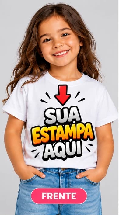 Camiseta infantil personalizada