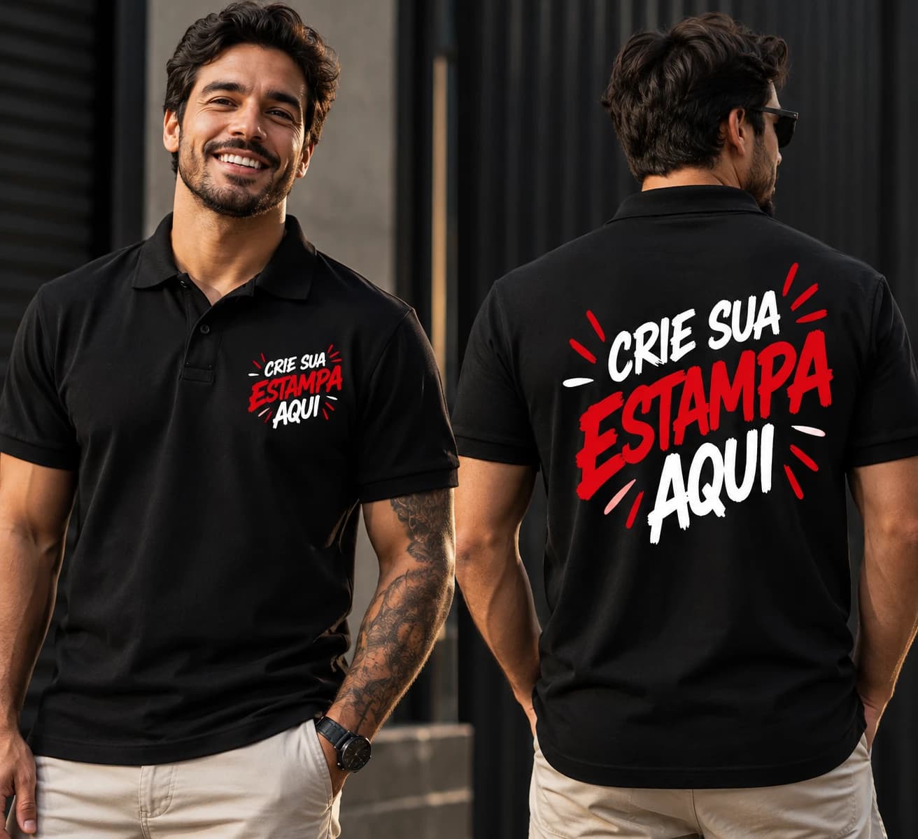 Profissional de polo azul trabalhando no notebook